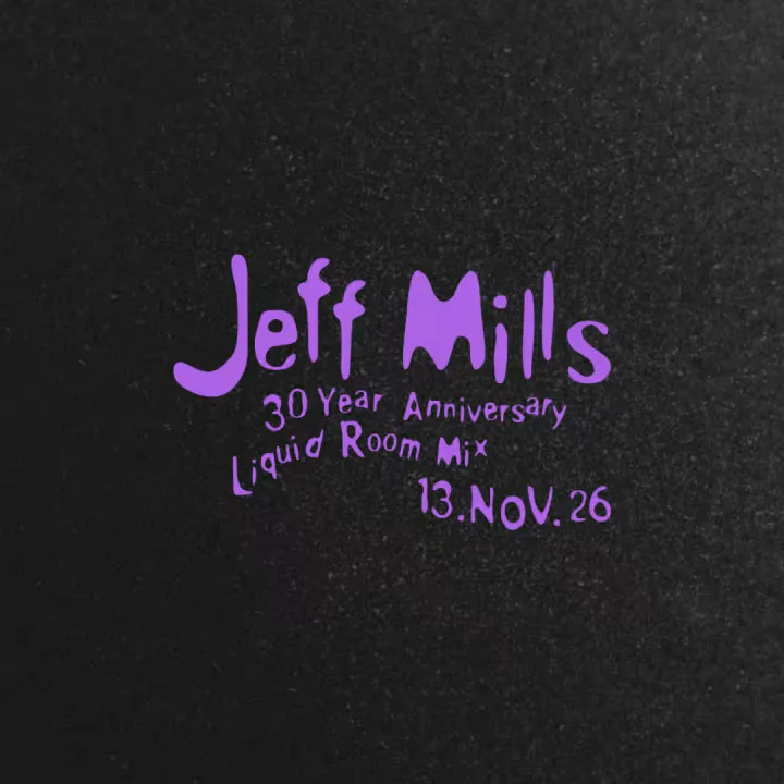 Flyer oficial de Jeff Mills en Ciudad de México